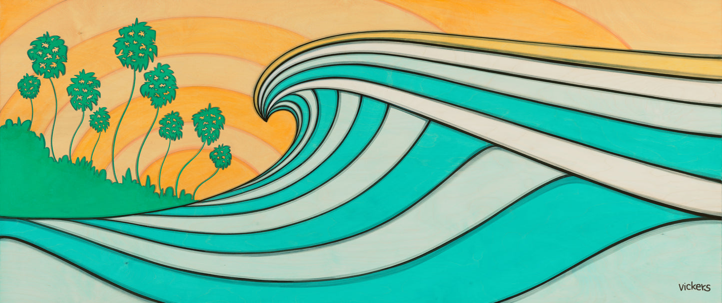 Green Palms • Print