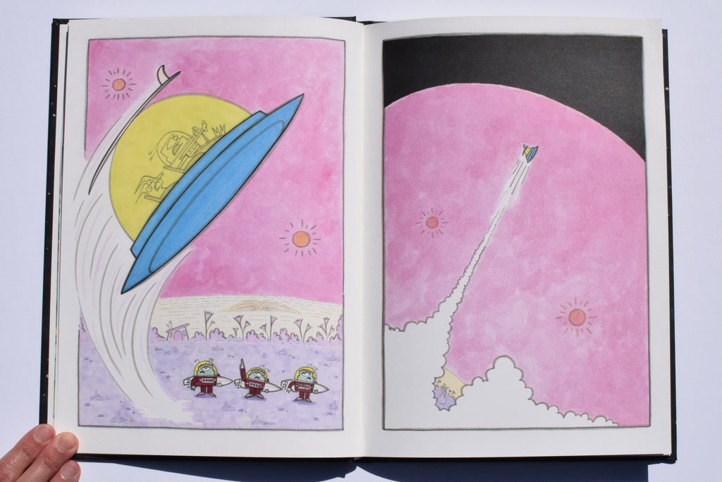 Gromzee: A Surf Trip Through Outer Space – Joe Vickers Art