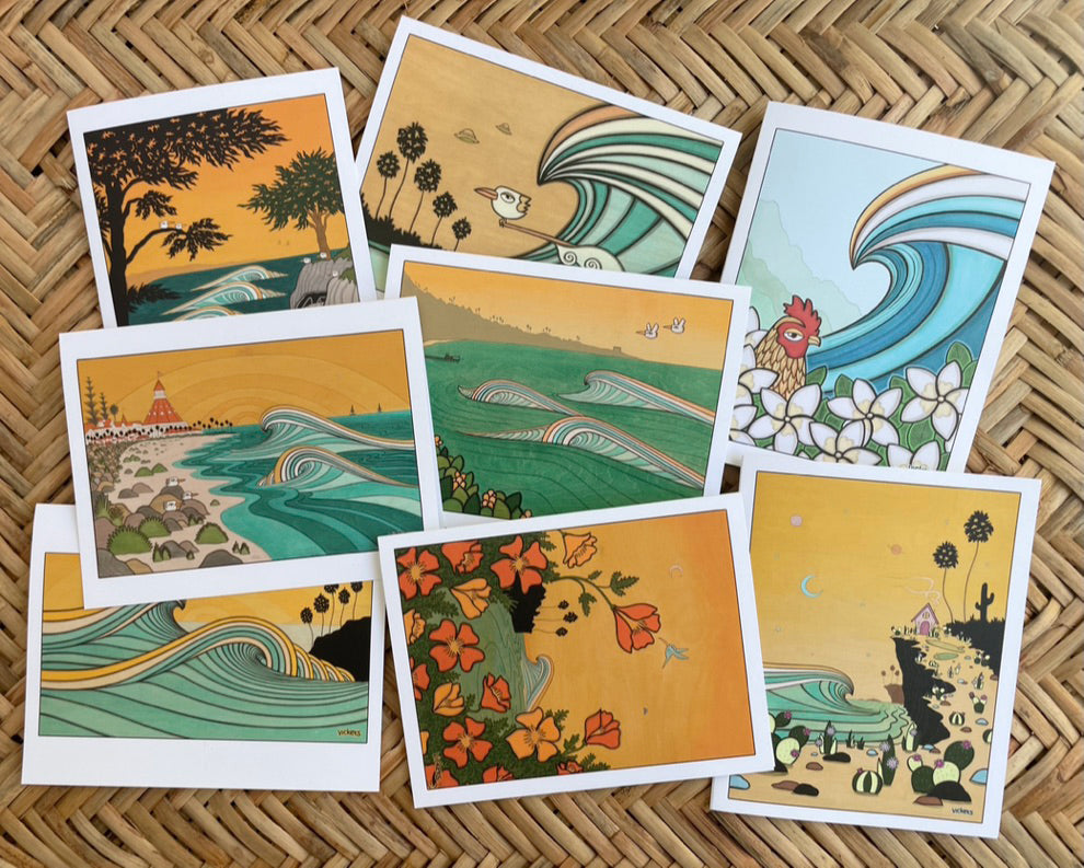 8 Pack of Greeting Cards