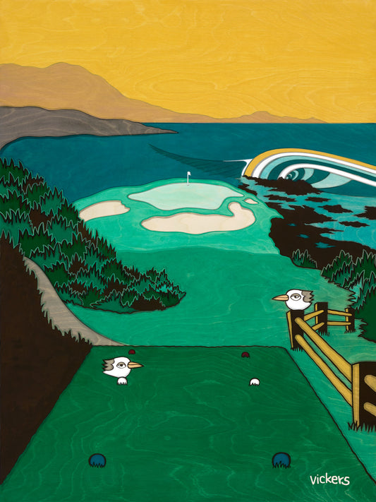 The 7th Hole at Pebble Beach • Print