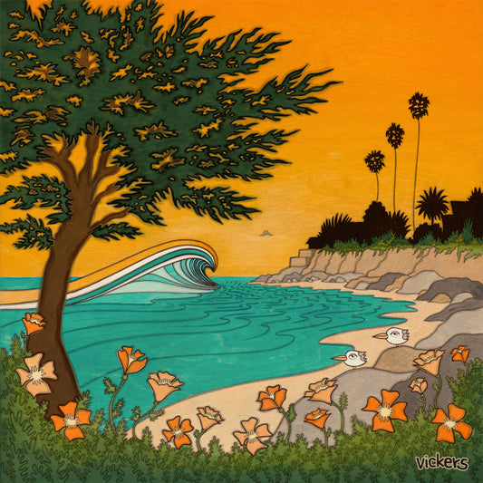 Pleasure Point Sighting • Print