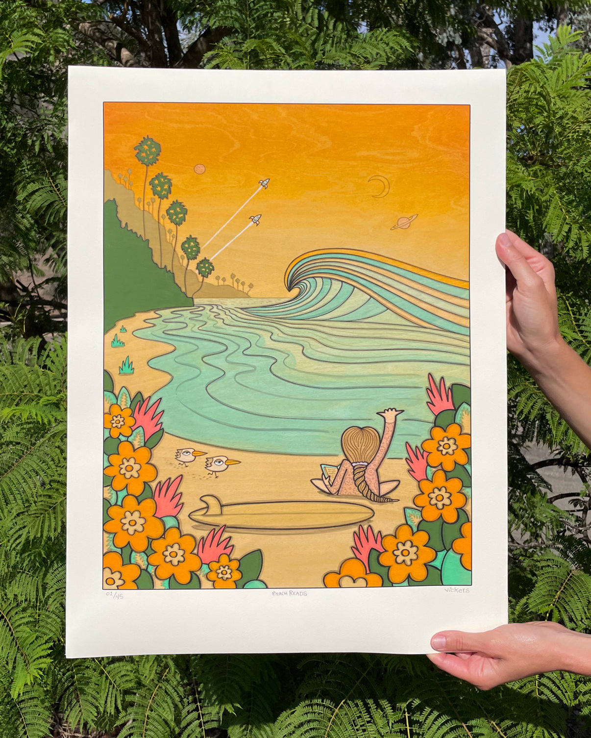 'Beach Reads' Limited Edition Print