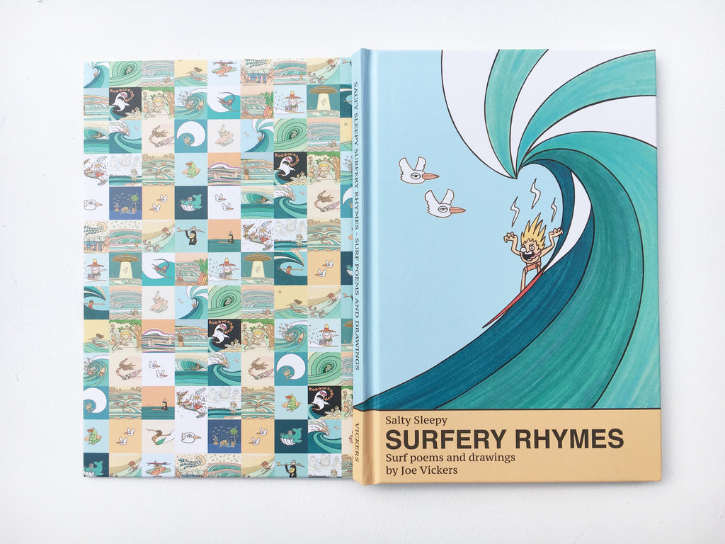 Salty Sleepy Surfery Rhymes - Surf poems and drawings - by Joe Vickers ...