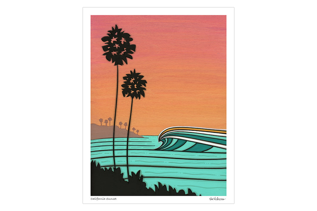 California Sunset • Print