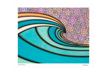 Flowers Blue • Print