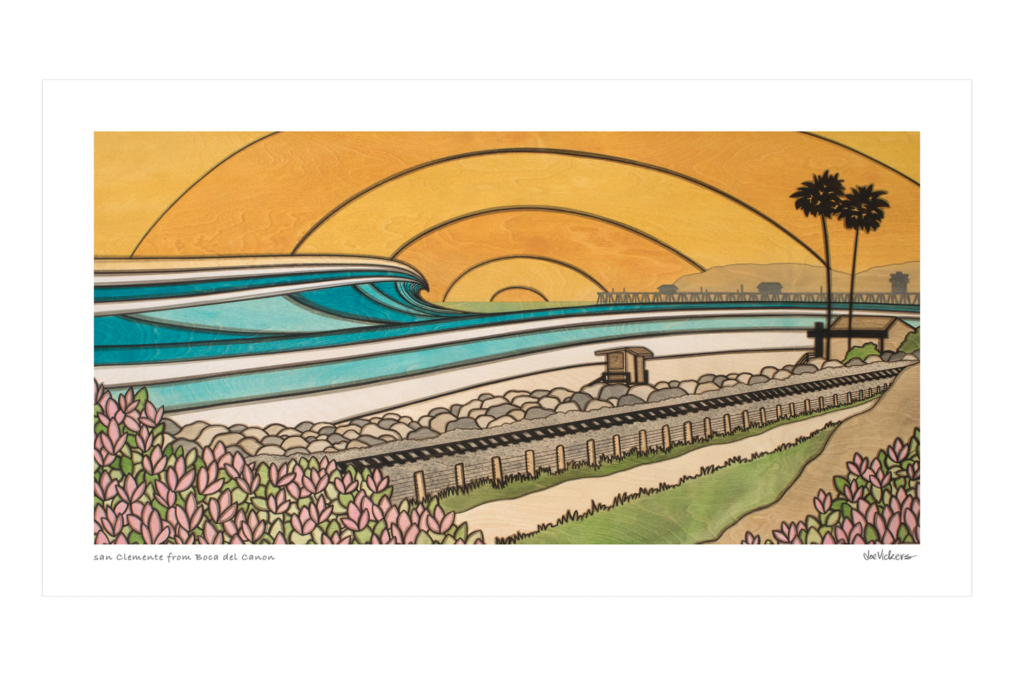 San Clemente from Boca del Canon • Print
