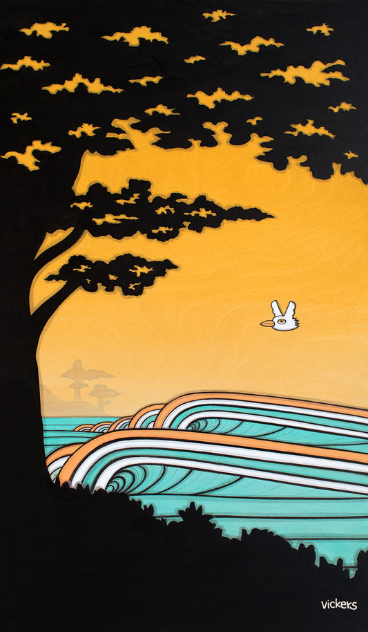 Santa Cruz Silhouette II • Print