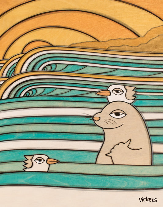 Shaka Seal • Print