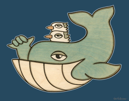 Shaka Whale • Print