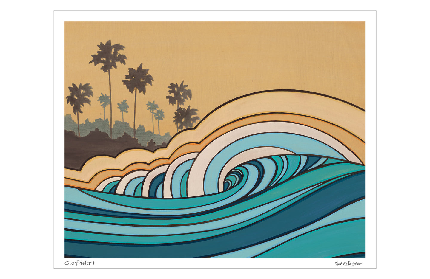 Surfrider I • Print – Joe Vickers Art